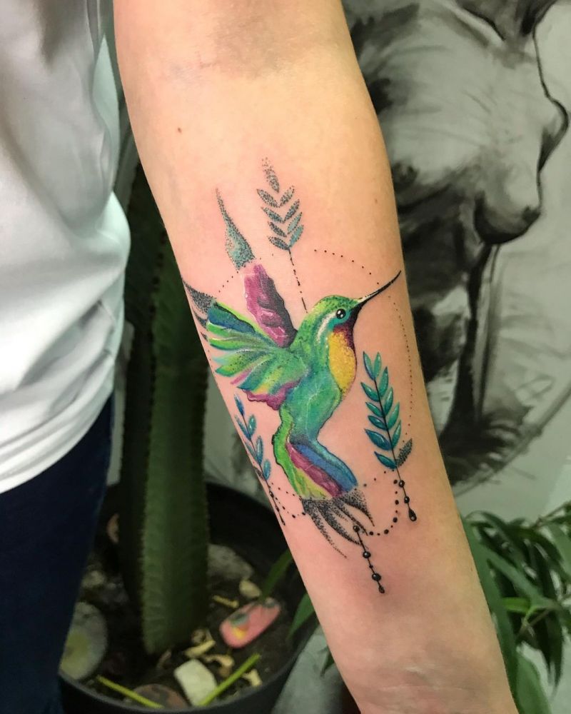 30 Pretty Hummingbird Tattoos You Must Try