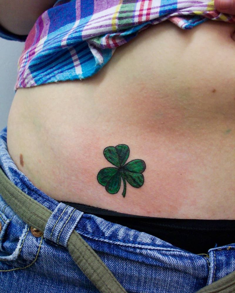 30 Pretty Shamrock Tattoos You Will Love