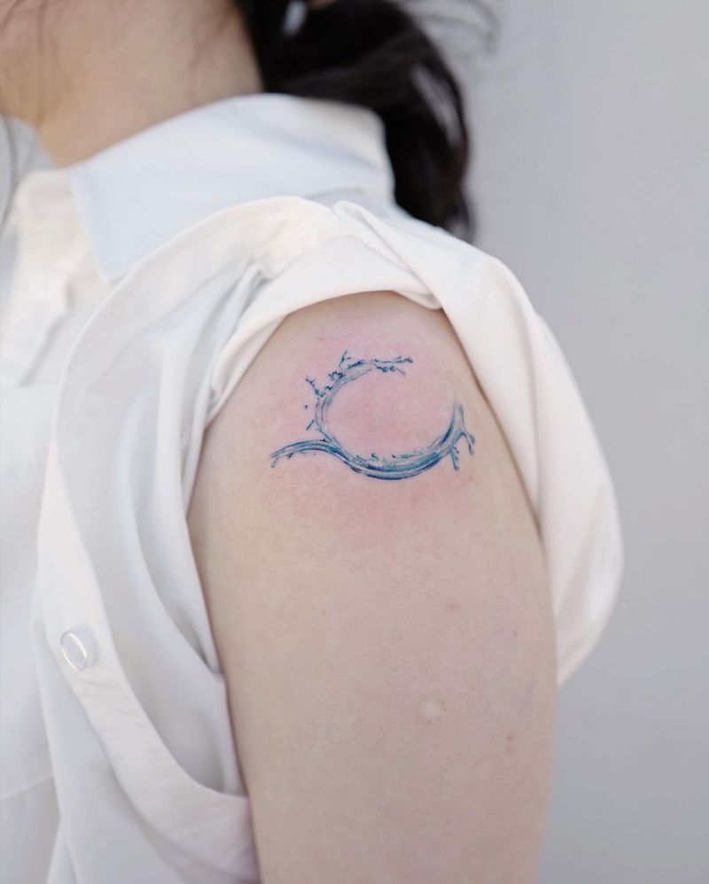 30 Pretty Water Tattoos You Will Love