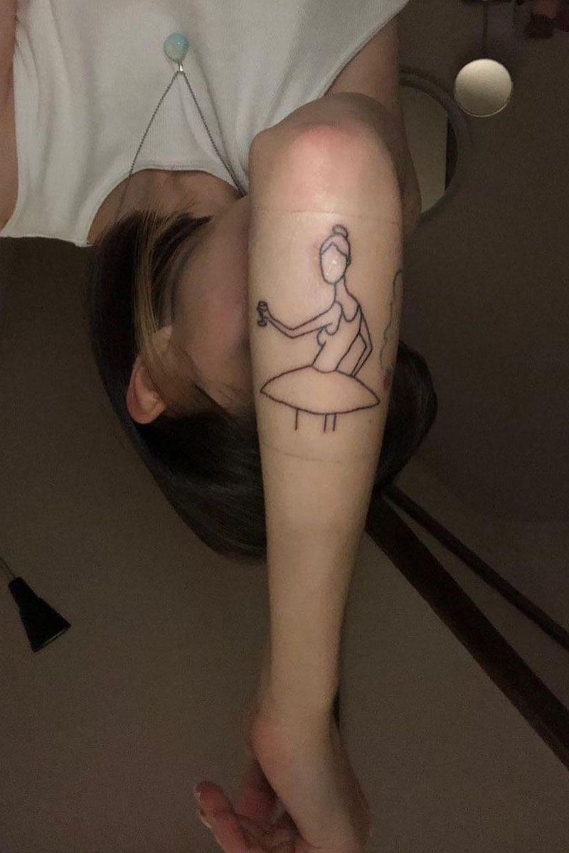 30 Pretty Ballerina Tattoos You Will Love