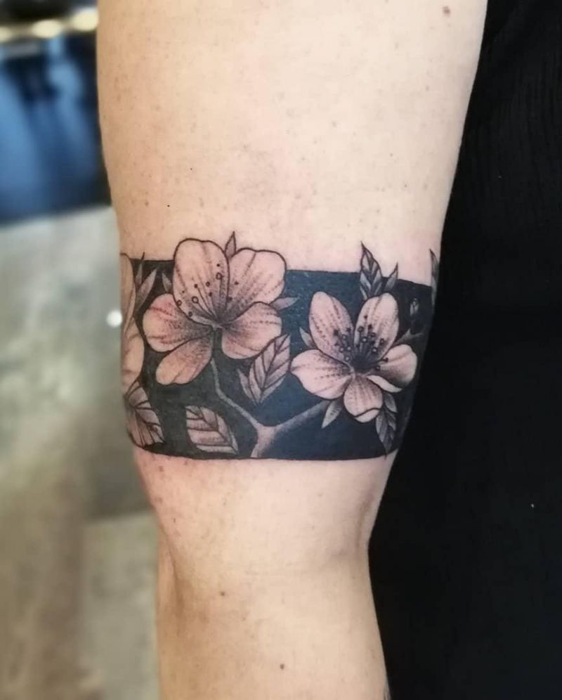 30 Pretty Cherry Blossom Tattoos Make You Charming