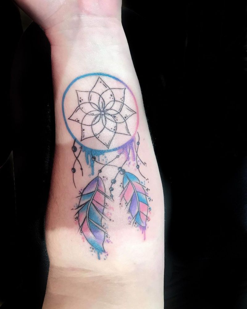 30 Superb Dreamcatcher Tattoos to Get Inspired