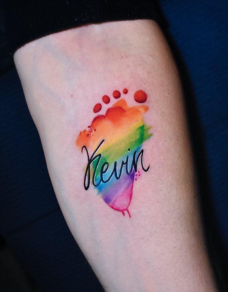 30 Pretty Footprint Tattoos to Inspire You