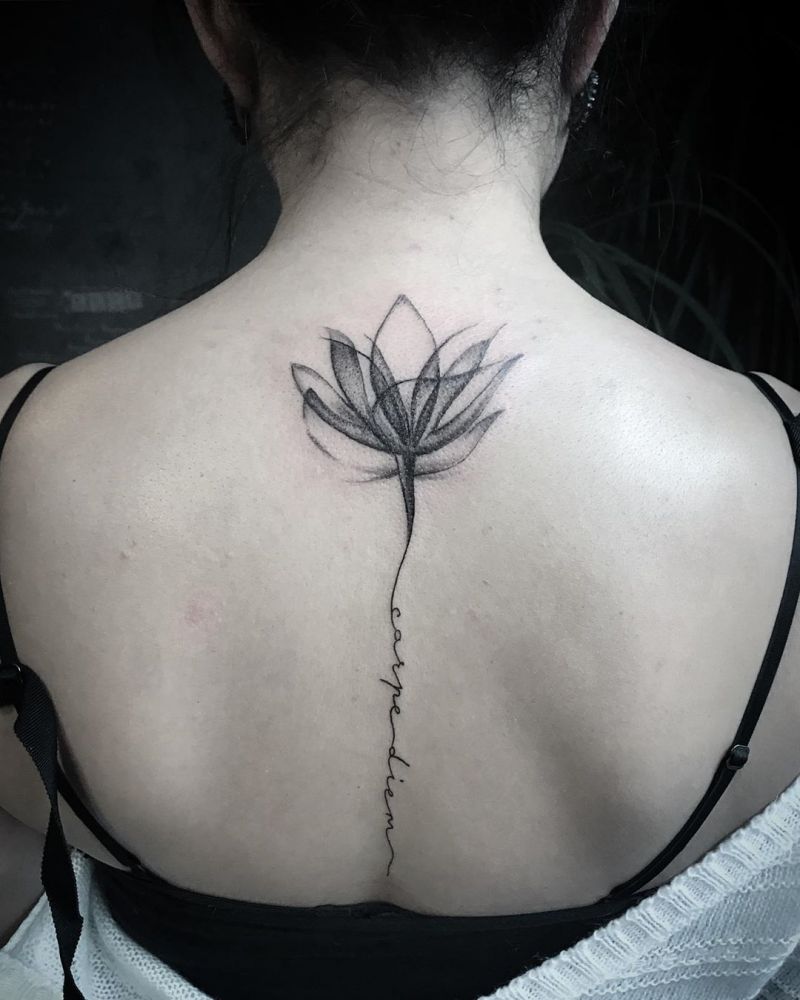 30 Pretty Lotus Flower Tattoos You Will Love