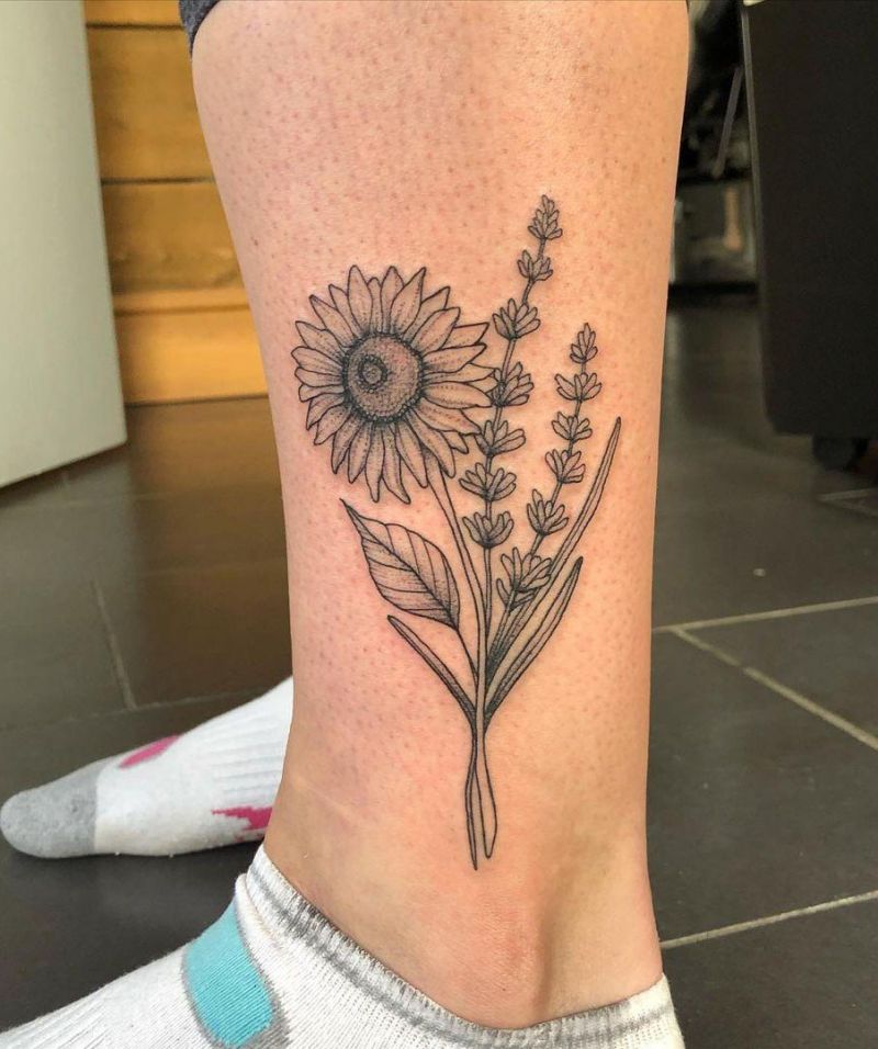 30 Pretty Sunflower Tattoos Improve Your Temperament