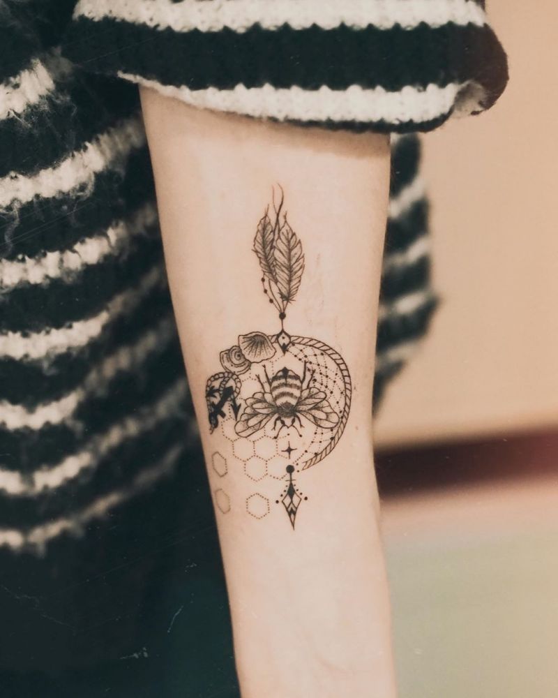 30 Pretty Arrow Tattoos Improve Your Temperament