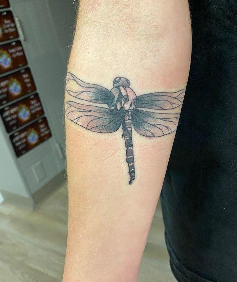 30 Pretty Dragonfly Tattoos You Will Love