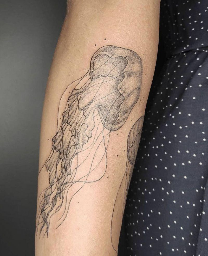 30 Pretty Jellyfish Tattoos You Must Try