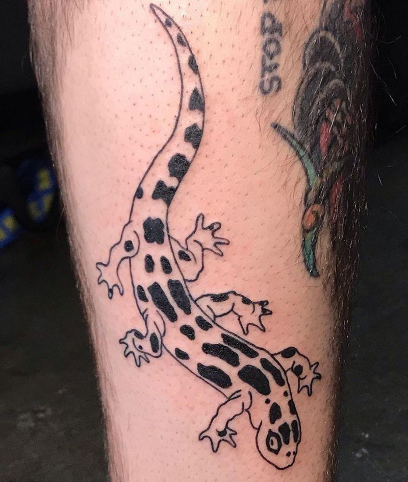 30 Pretty Salamander Tattoos to Inspire You