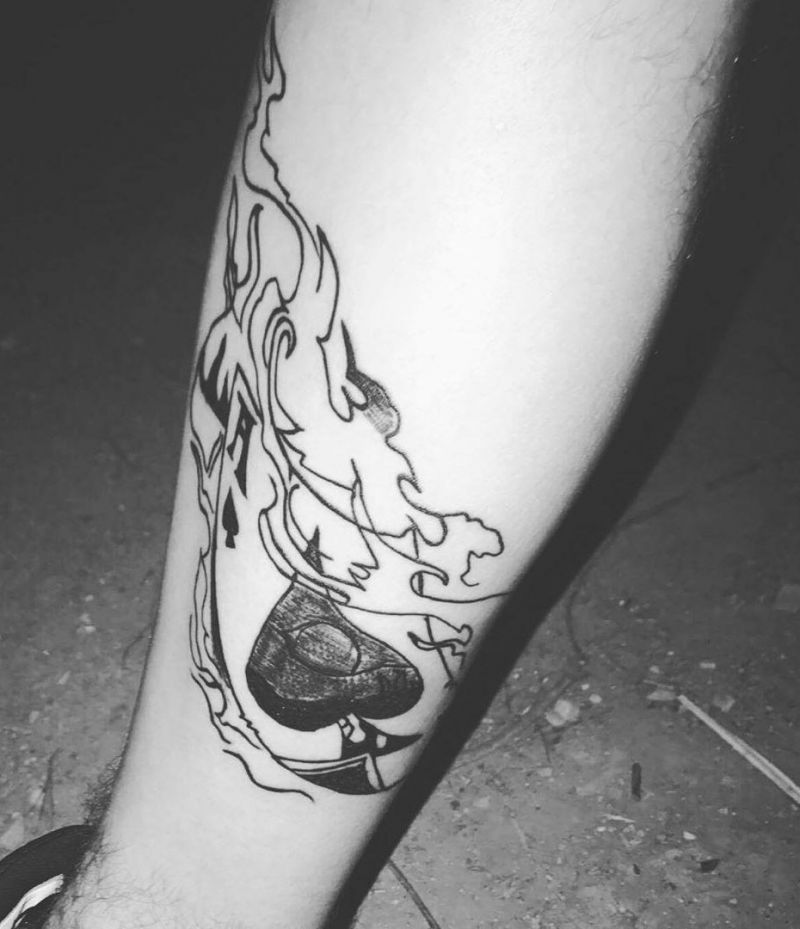 30 Pretty Ace of spades Tattoos to Inspire You