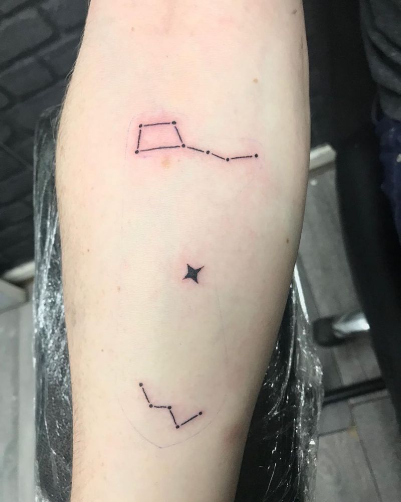 30 Pretty Constellation Tattoos to Inspire You