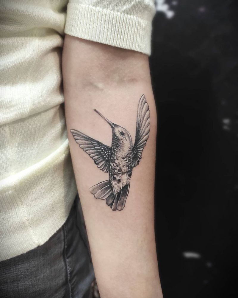 30 Pretty Hummingbird Tattoos You Must Try