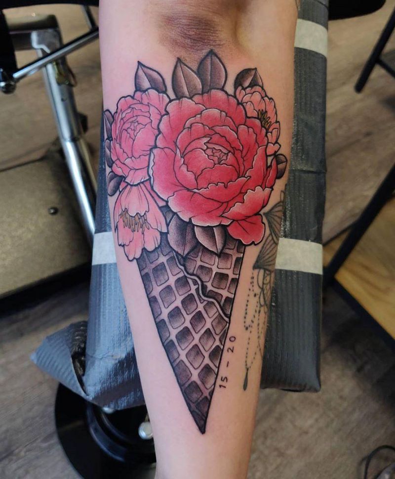 30 Pretty Icecream Tattoos for Inspiration