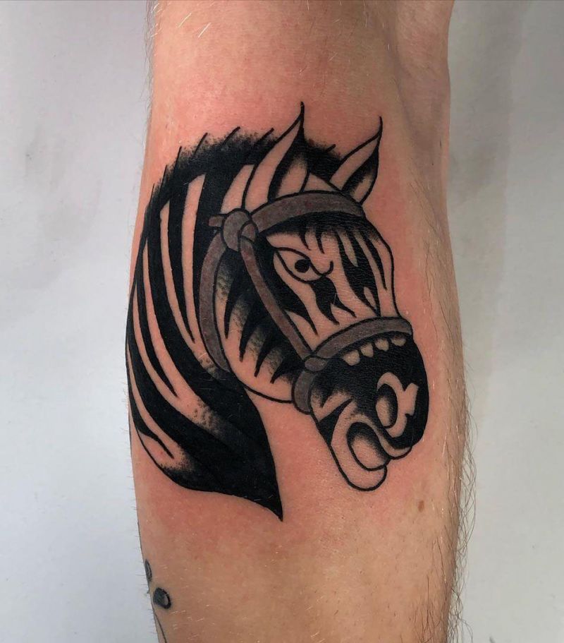 30 Pretty Zebra Tattoos You Must Try