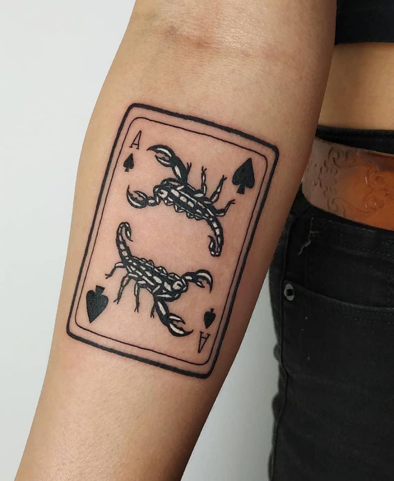 30 Pretty Ace of spades Tattoos to Inspire You