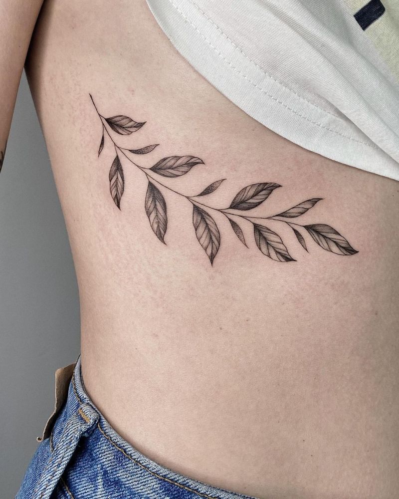 30 Pretty Branch Tattoos You Must Try