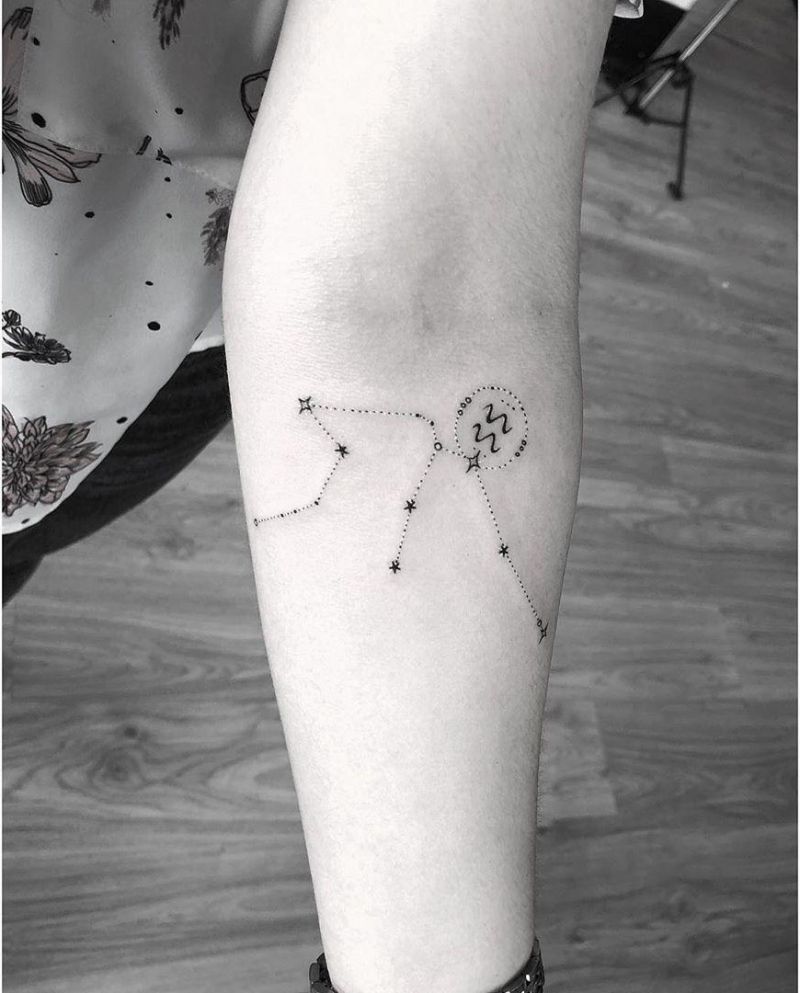 30 Pretty Constellation Tattoos to Inspire You