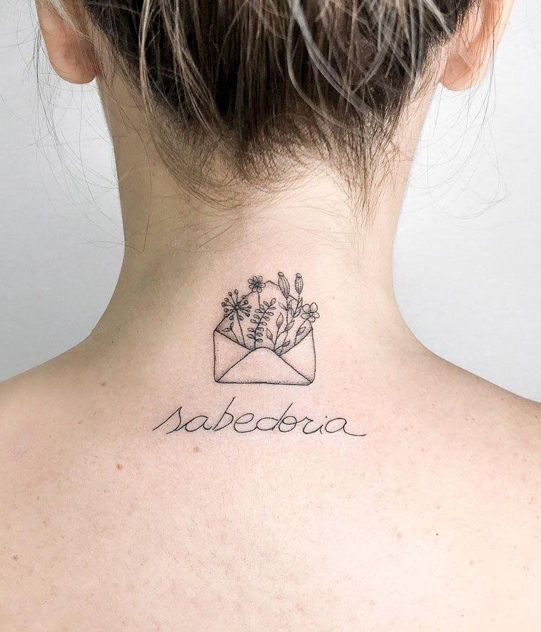 30 Pretty Envelope Tattoos Show Your Temperament