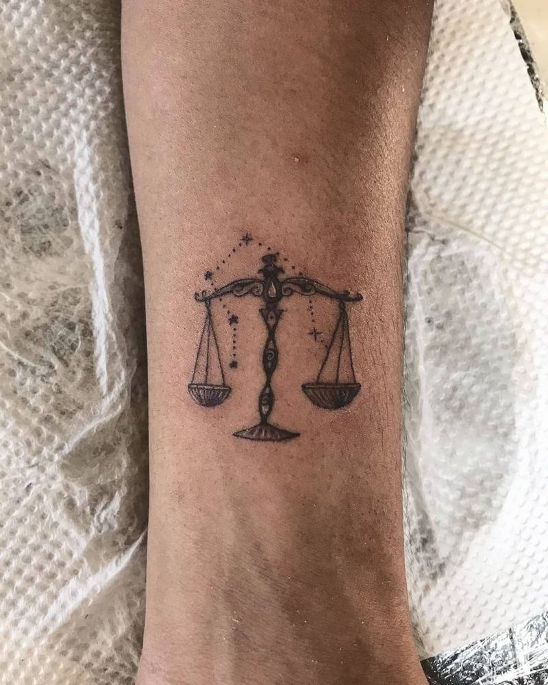 30 Pretty Libra Tattoos You Must Try