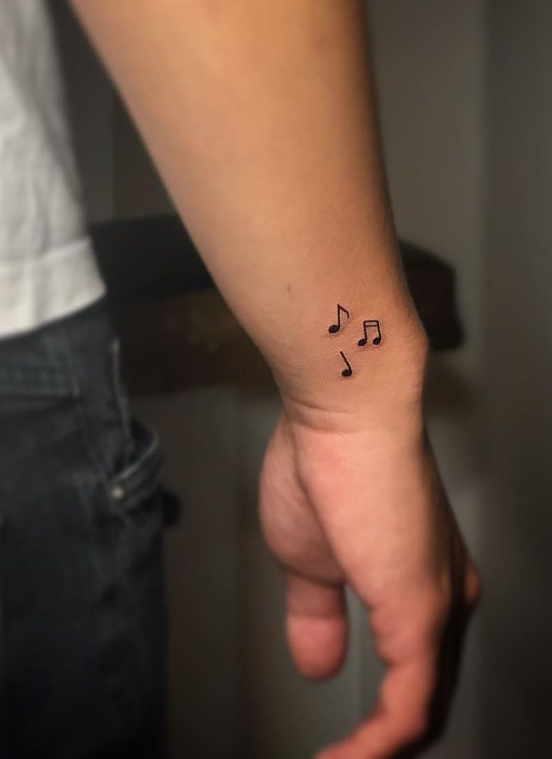 30 Unique Music Note Tattoos You Will Love