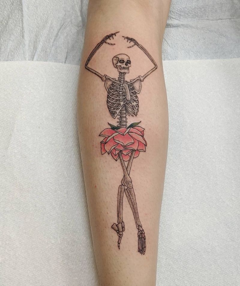 30 Pretty Ballerina Tattoos You Will Love