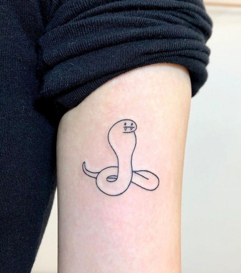 30 Pretty Cobra Tattoos to Inspire You