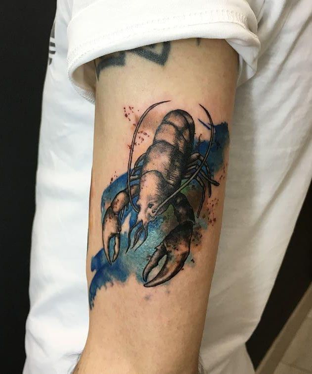 30 Pretty Crayfish Tattoos Make You Beautiful