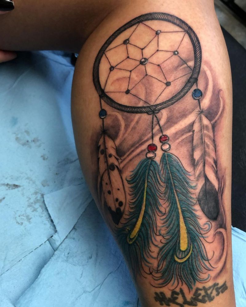 30 Superb Dreamcatcher Tattoos to Get Inspired