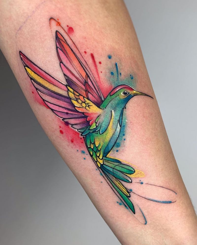 30 Pretty Hummingbird Tattoos You Must Try