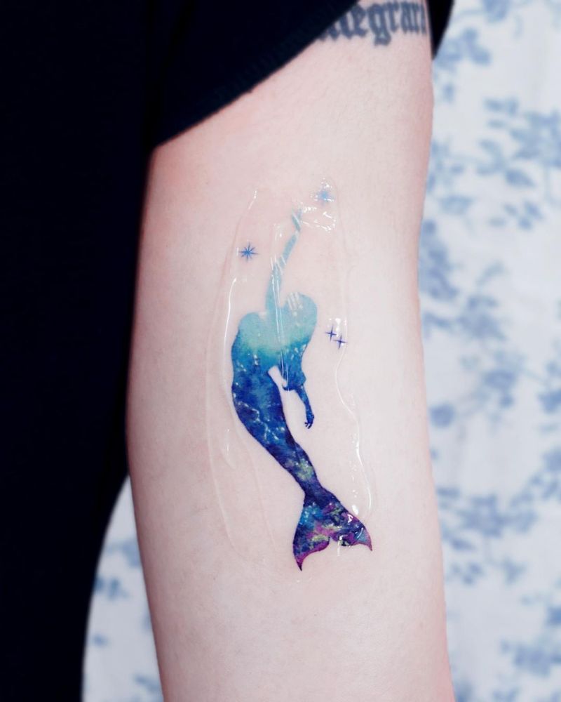 30 Pretty Mermaid Tattoos to Inspire You