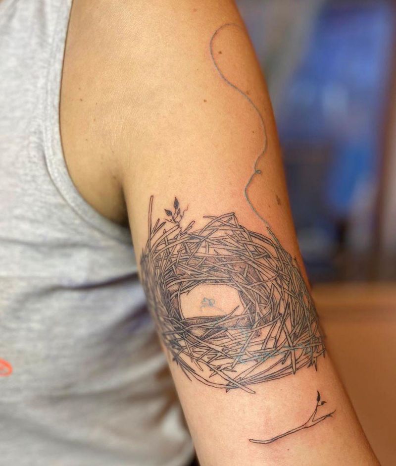 30 Pretty Nest Tattoos You Must Try