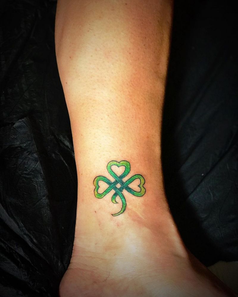 30 Pretty Shamrock Tattoos You Will Love