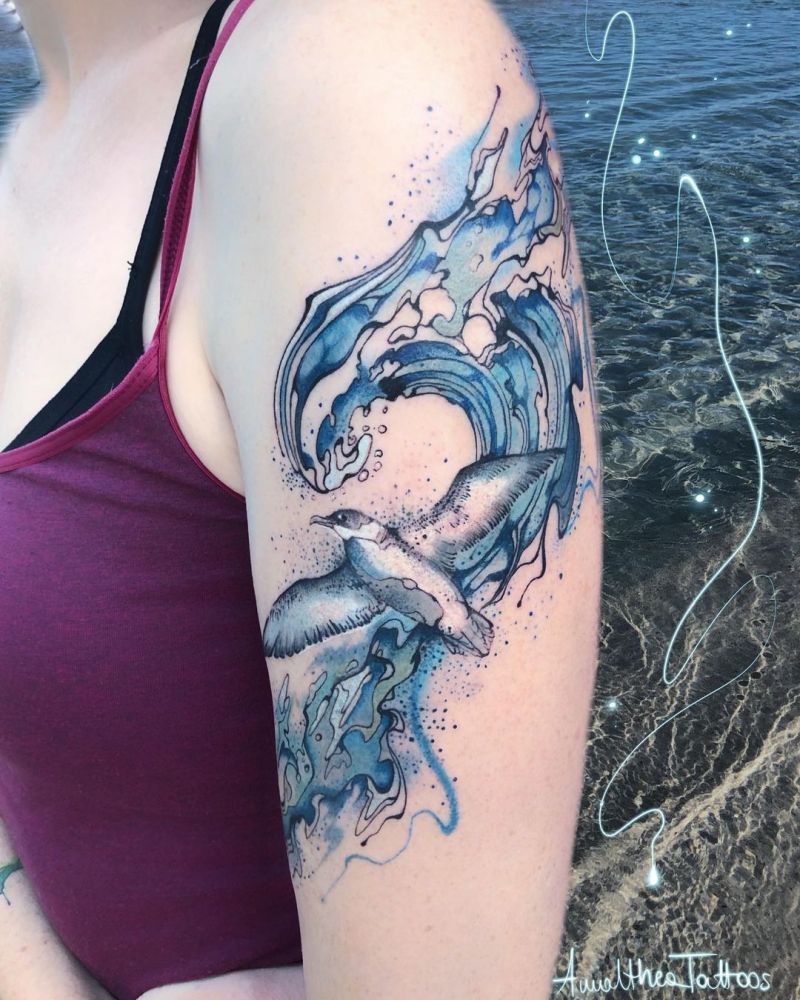 30 Pretty Water Tattoos You Will Love