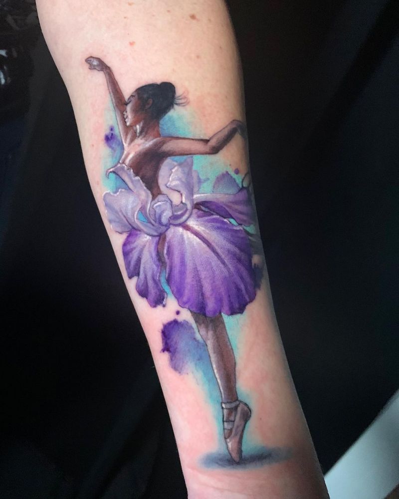 30 Pretty Ballerina Tattoos You Will Love