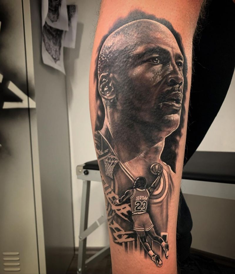 30 Pretty Basketball Tattoos for Inspiration