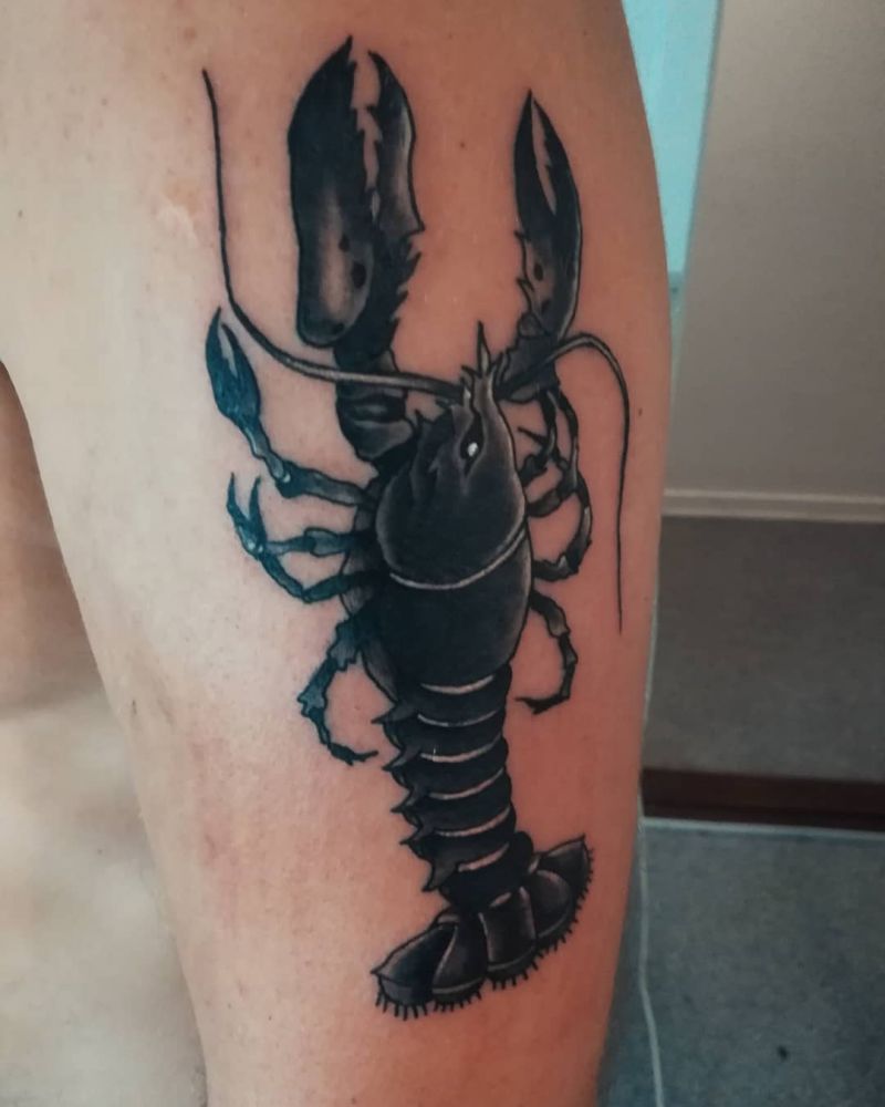 30 Pretty Crayfish Tattoos Make You Beautiful