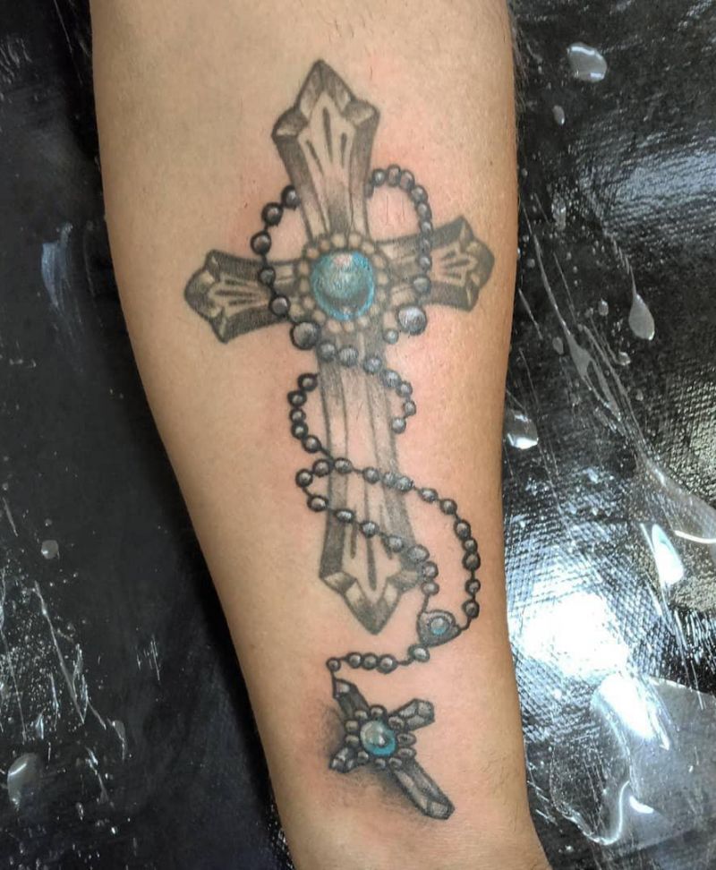 30 Pretty Cross Tattoos You Will Love