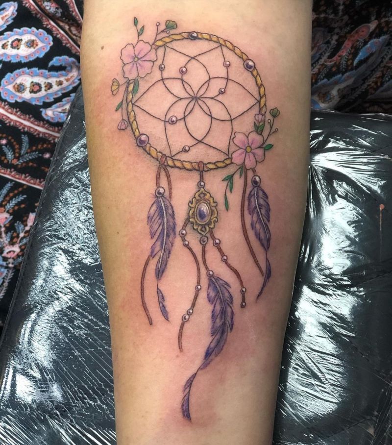 30 Superb Dreamcatcher Tattoos to Get Inspired