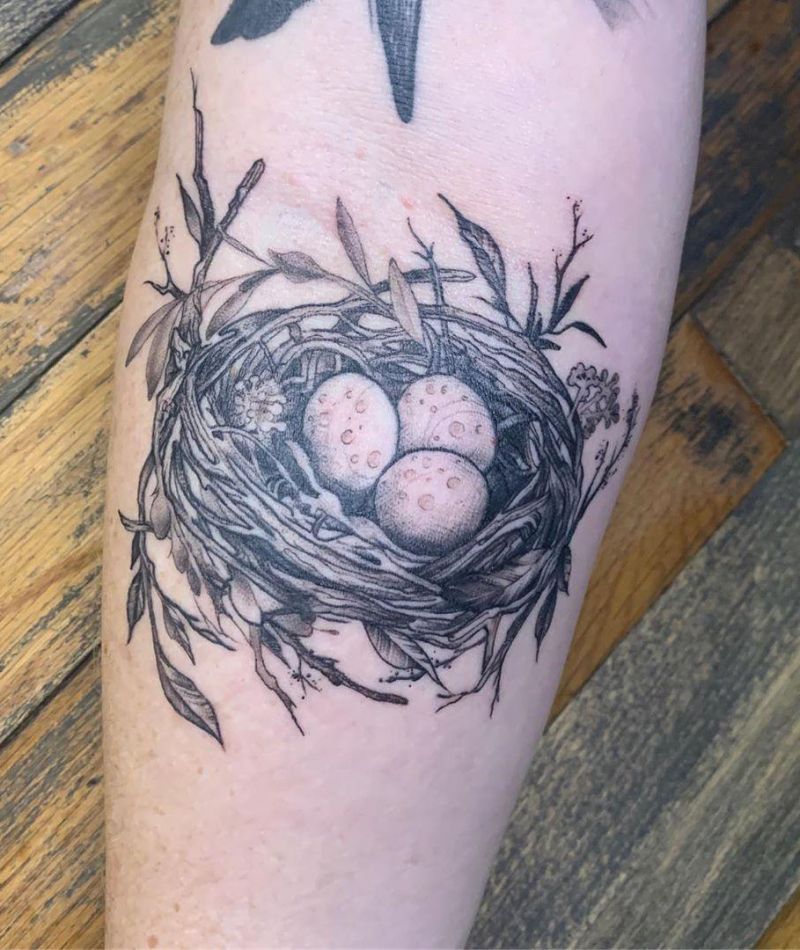 30 Pretty Nest Tattoos You Must Try