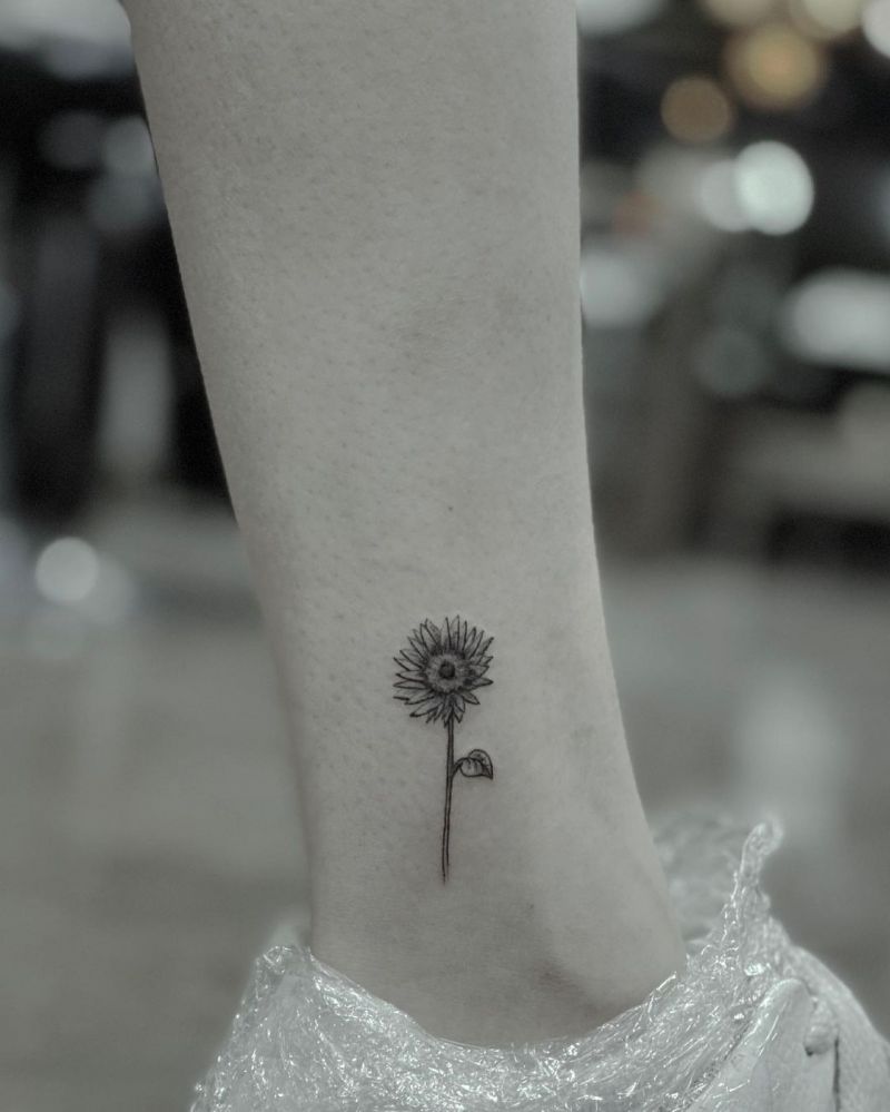 30 Pretty Sunflower Tattoos Improve Your Temperament