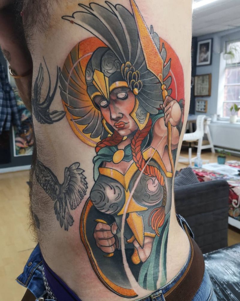 30 Pretty Valkyrie Tattoos to Inspire You