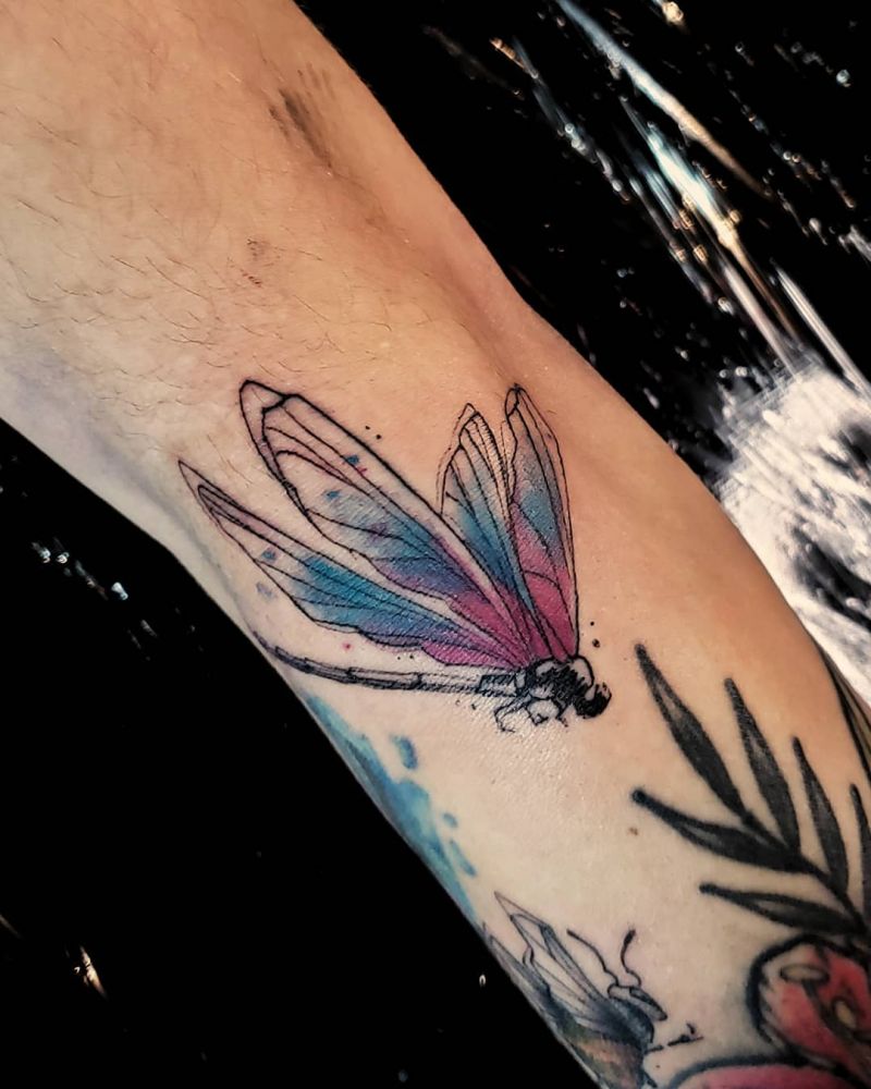 30 Pretty Dragonfly Tattoos You Will Love