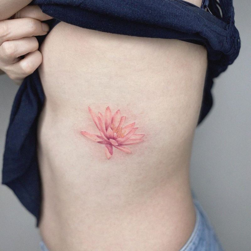 30 Pretty Lotus Flower Tattoos You Will Love