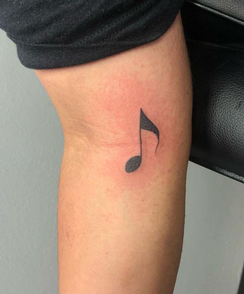 30 Unique Music Note Tattoos You Will Love