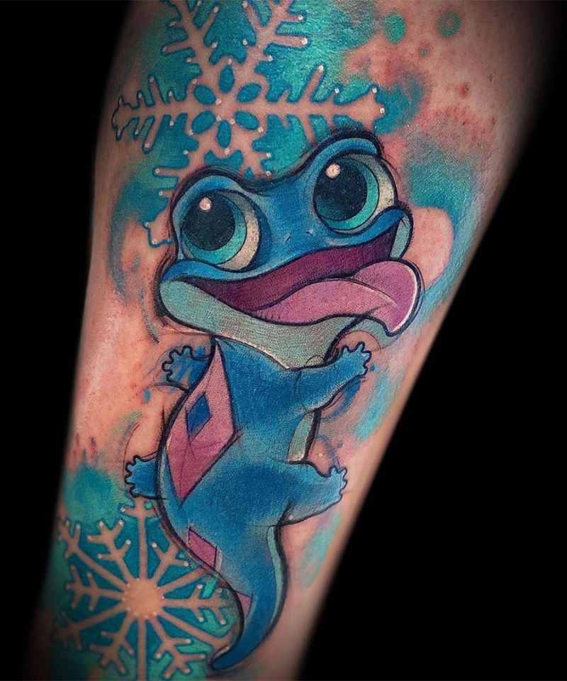 30 Pretty Salamander Tattoos to Inspire You