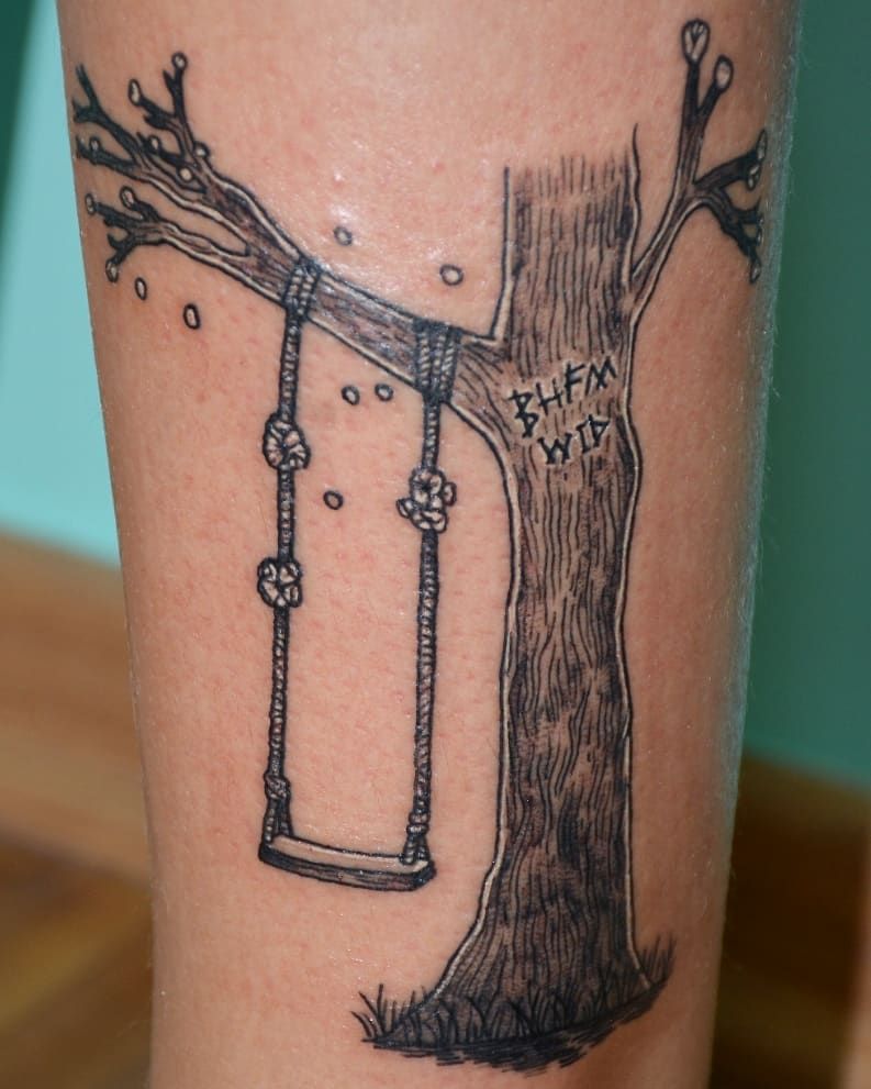 30 Gorgeous Swing Tattoos You Must Try