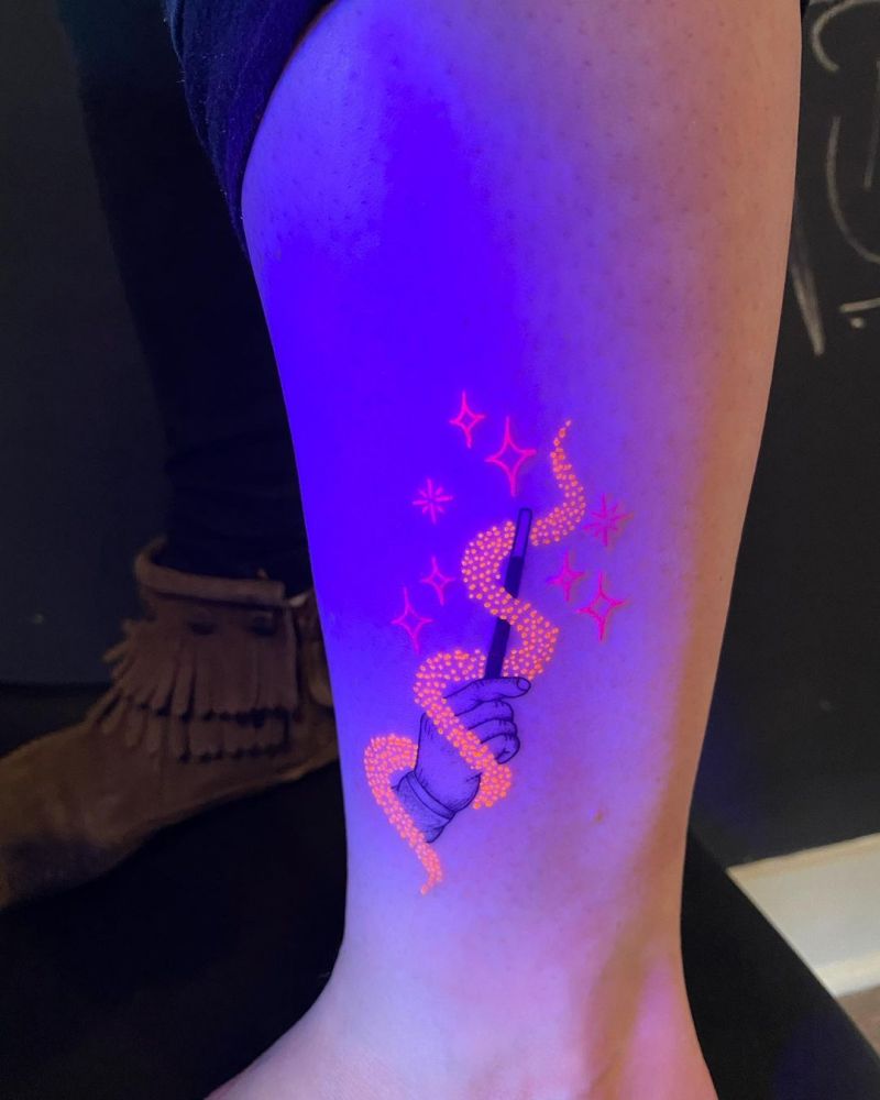 30 Pretty UV Tattoos for Inspiration