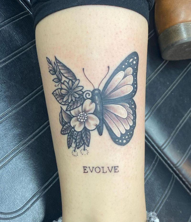 30 Pretty Butterfly Tattoos for Inspiration