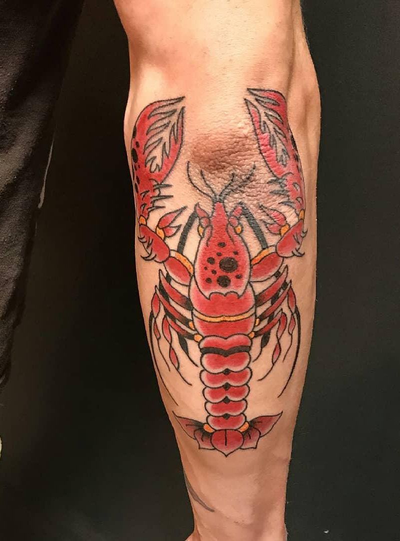 30 Pretty Crayfish Tattoos Make You Beautiful