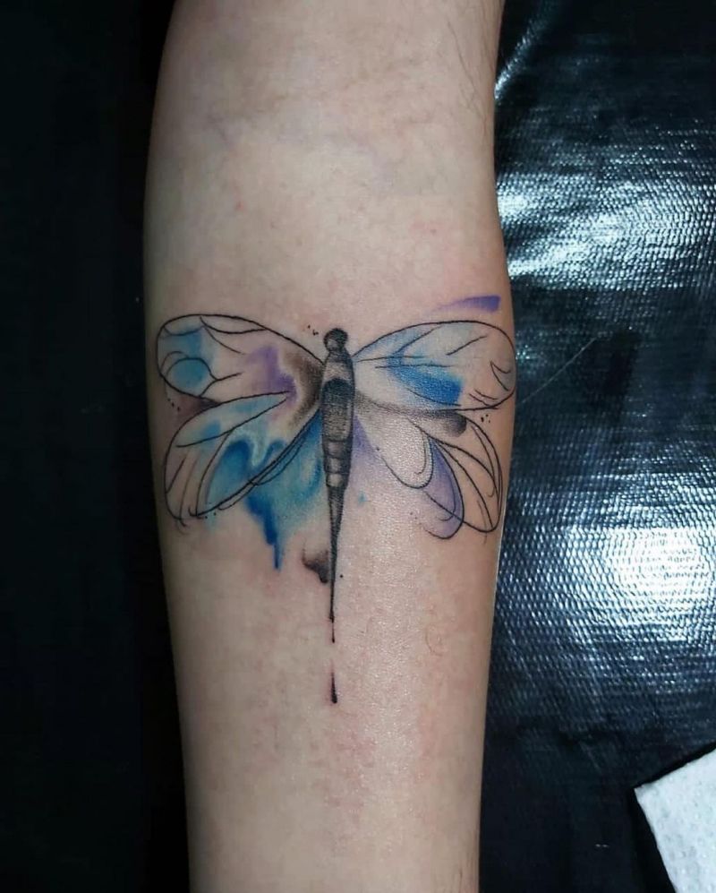 30 Pretty Dragonfly Tattoos You Will Love